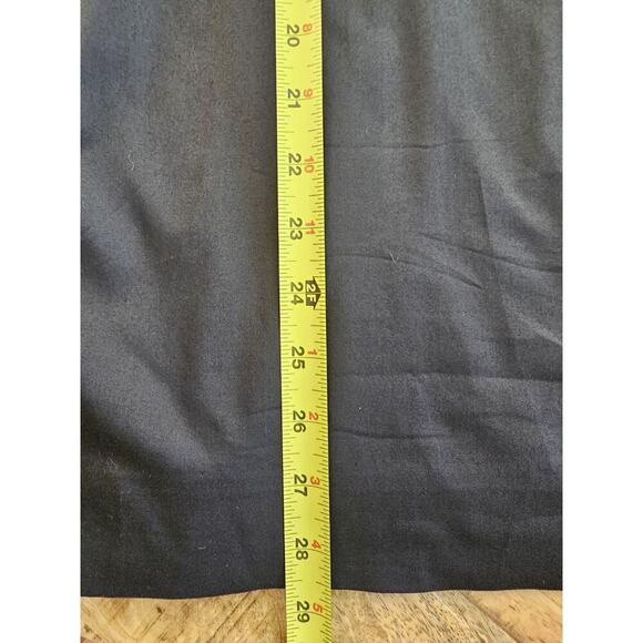 J. Crew Black Ruffle Dress Strapless Cocktail Party Women's Size 4 - Picture 8 of 10